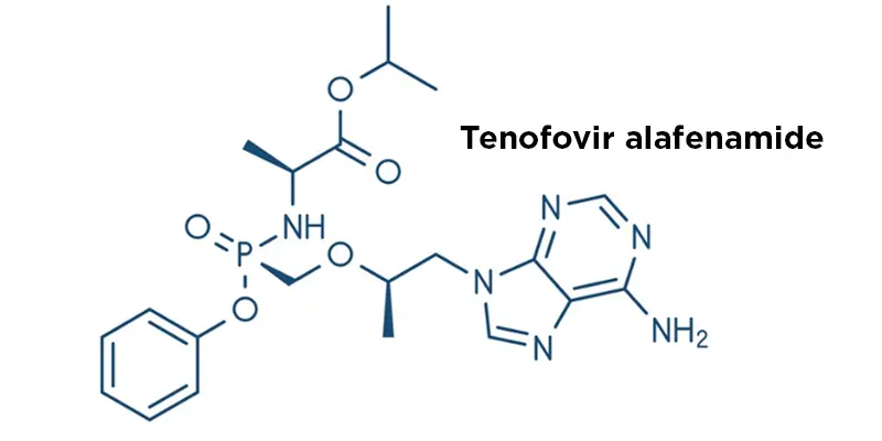 Thuốc Teravir – AF có công thức hóa học của Tenofovir alafenamide