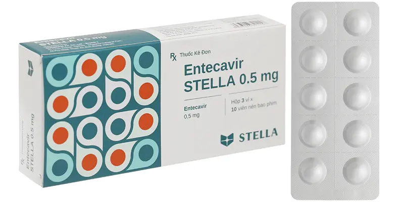 Entecavir là dạng viên nén bao phim