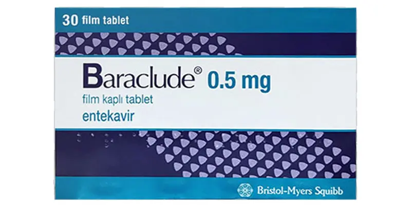 Thuốc Baraclude (Entecavir) sử dụng giảm triệu chứng do virus viêm gan B