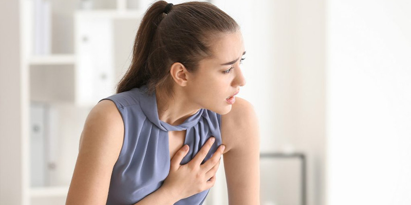 Khó thở là triệu chứng thường gặp nhất ở người bị hội chứng gan phổi