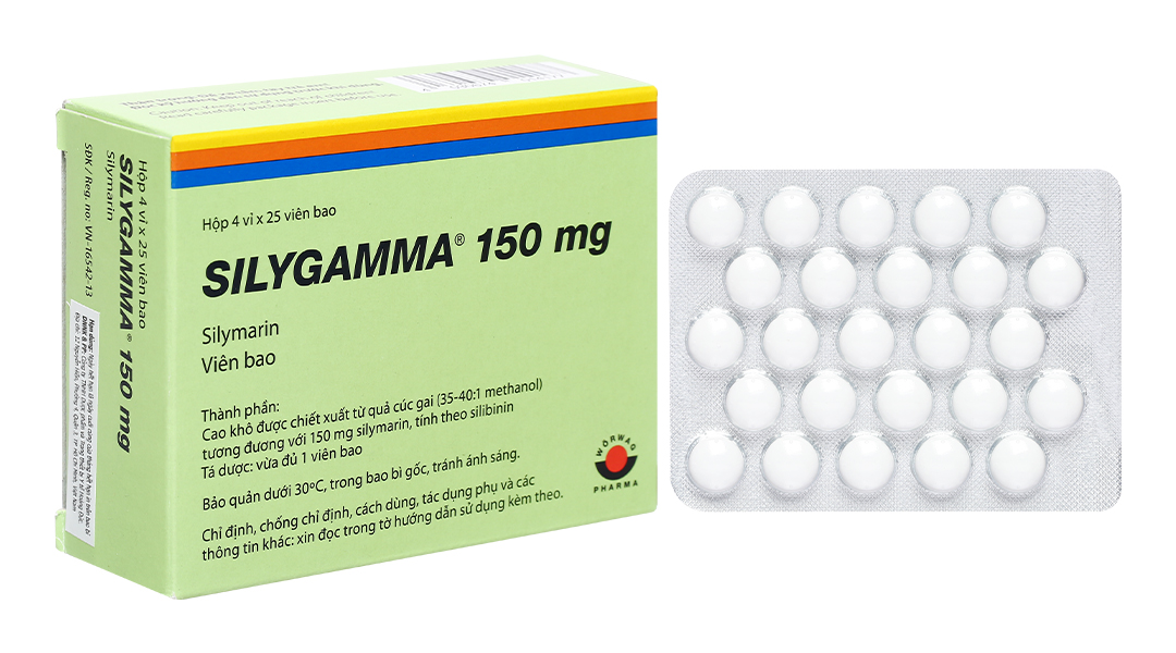 Thuốc Silygamma 150mg Silymarin