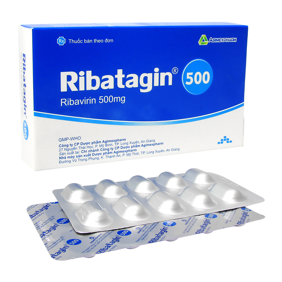 Thuốc Ribatagin 500mg ribavirin