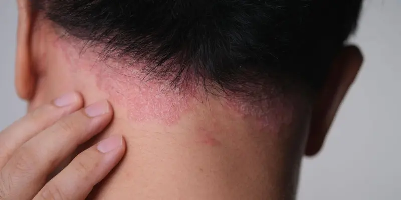 Khi dụng cụ đã nhiễm máu hoặc dịch chứa HBV tiếp xúc với vùng da bị chàm, khả năng lây nhiễm càng tăng.