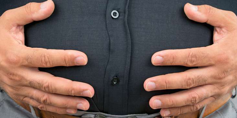 Bụng to là dấu hiệu điển hình của xơ gan giai đoạn F4