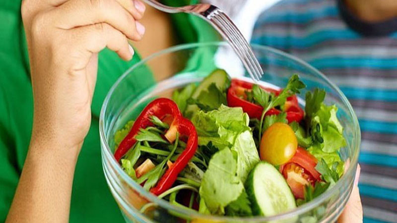 Tăng lượng rau xanh trong khẩu phần ăn hàng ngày
