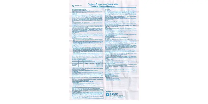Thành phần của thuốc Getino B