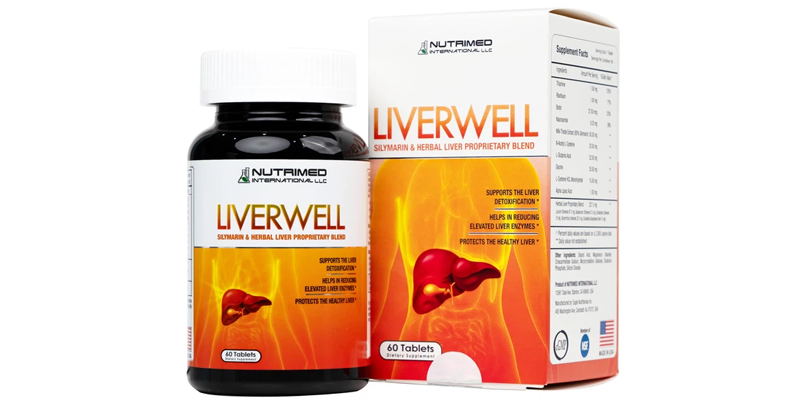Thuốc bổ gan của mỹ Liverwell Nutrimed