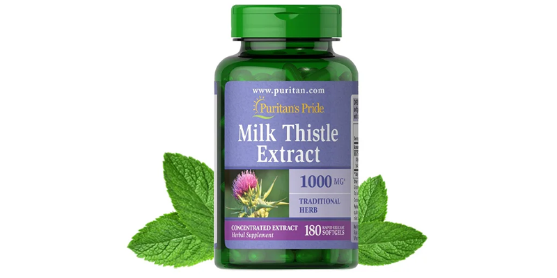 Thuốc bổ gan của mỹ Milk Thistle Extract 1000mg