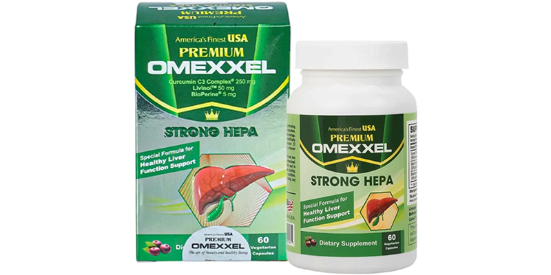 Premium Omexxel Strong Hepa là sản phẩm hỗ trợ chức năng gan với công thức kết hợp từ các thành phần tự nhiên
