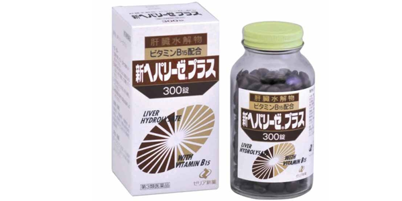 Thuốc bổ gan của Nhật Liver Hydrolysate With Vitamin B15