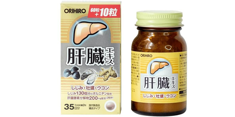 Thuốc bổ gan của Nhật Orihiro