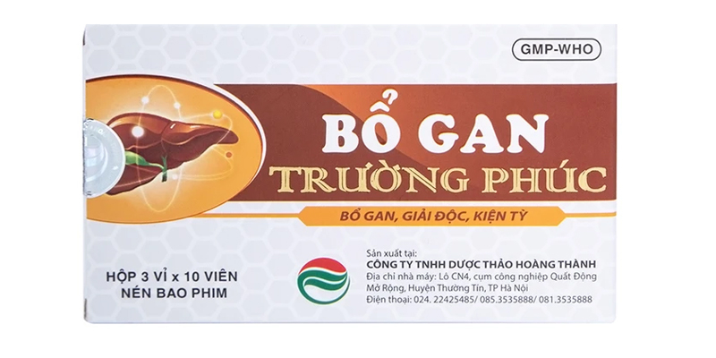 Bổ gan Trường Phúc