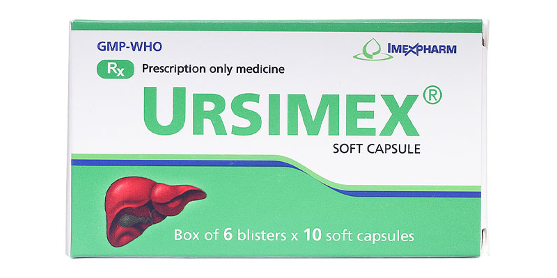 Thuốc giải độc gan Ursimex Imexpharm