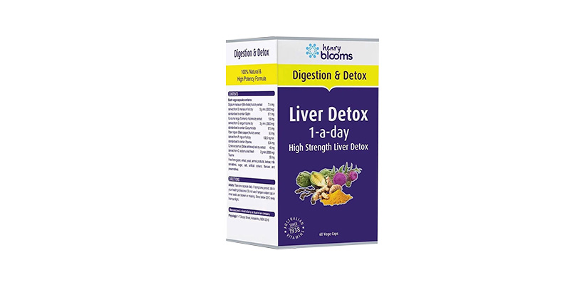 Viên uống Liver Detox 1-A-Day 150mg Curcumin 
