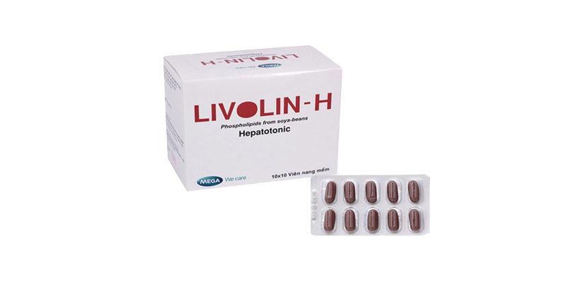 Thuốc Livolin-H 300mg Phospholipid đậu nành