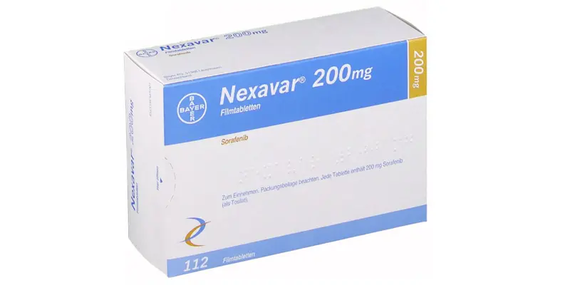 Thuốc Nexavar chứa hoạt chất Sorafenib là thuốc đích điều trị ung thư gan khá phổ biến