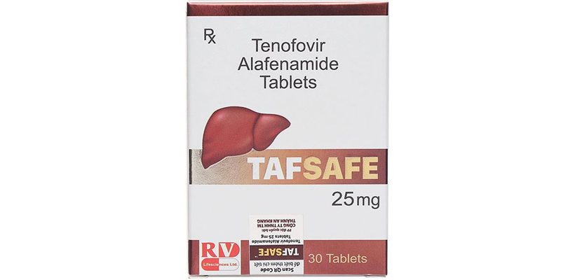 Thuốc Tafsafe 25mg điều trị viêm gan B