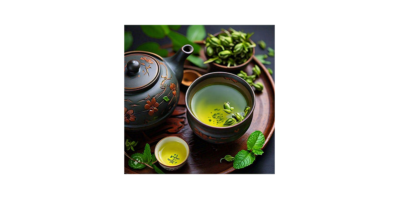 Trà xanh hỗ trợ thải độc gan
