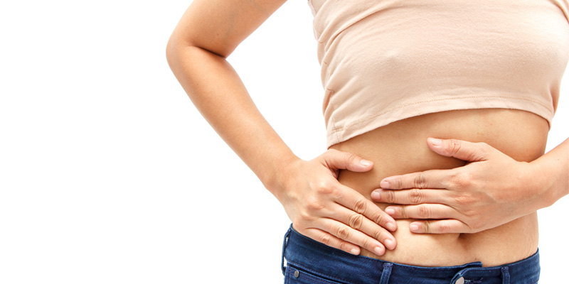 Đau tức hạ sườn bên phải là một trong những dấu hiệu của viêm gan E