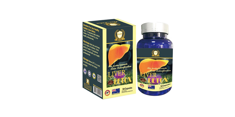 Viên uống Liver Detox Healthy Golden 150mg Taurine