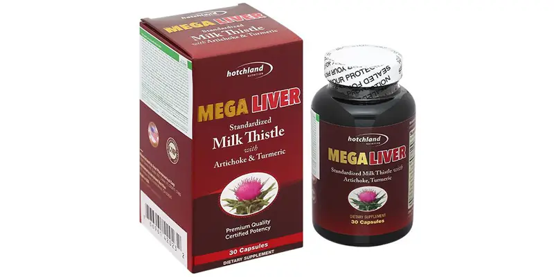 Viên uống Mega Liver giúp làm mát gan, giải độc gan