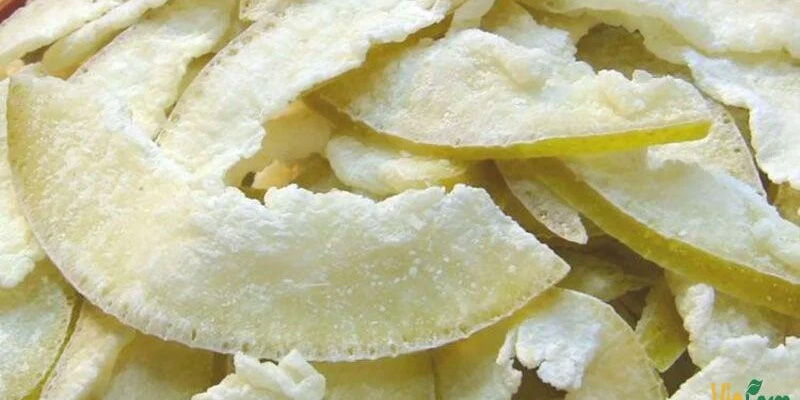 Mứt vỏ bưởi không chỉ là món ăn ngon mà còn có tác dụng hỗ trợ điều trị gan nhiễm mỡ