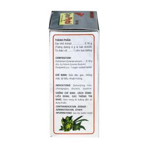 Cynaphytol Ladophar giúp giải độc gan 100 viên