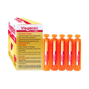 Visganin 1000 Meracine giúp bổ gan, giải độc gan 20 ống
