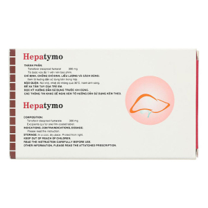 Hepatymo 300mg điều trị viêm gan siêu B mạn tính 30 viên