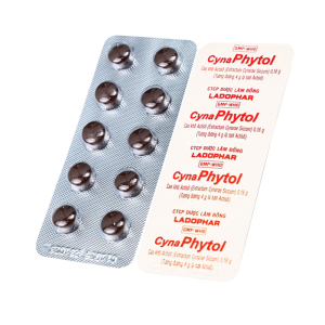 Cynaphytol Ladophar giúp giải độc gan 100 viên