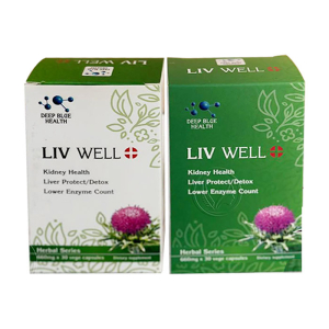 Liv Well Deep Blue Health giúp bảo vệ gan 30 viên