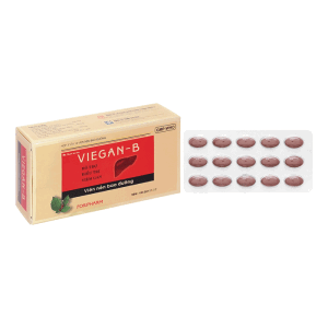 Viegan-B Foripharm điều trị hạ men gan, viêm gan 45 viên