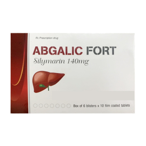 Abgalic Fort 140mg US Pharma điều trị viêm gan, xơ gan 60 viên