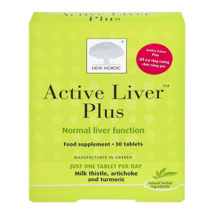 Active Liver Plus New Nordic hỗ trợ tăng cường chức năng gan 30 viên