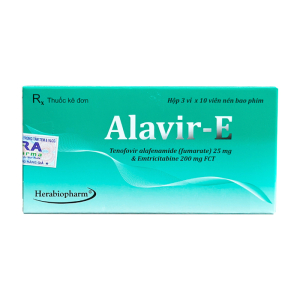 Alavir - E Herabiopharm kết hợp điều trị HIV 30 viên