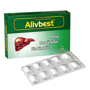 Alivbest Agimexpharm hỗ trợ nhuận gan 30 viên