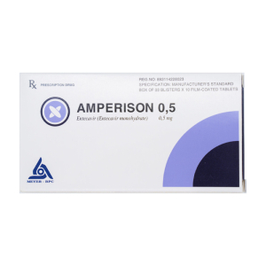 Amperison 0.5mg Meyer-BPC điều trị viêm gan B 30 viên