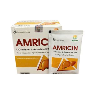 Amricin 6g Minh An điều trị các bệnh lý về gan 15 gói
