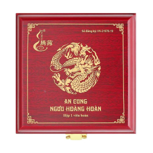 An Cung Ngưu Hoàng Hoàn thanh nhiệt, giải độc (hộp 1 viên)