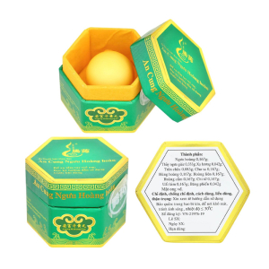 An Cung Ngưu Hoàng Hoàn thanh nhiệt, giải độc (hộp 1 viên)