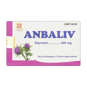 Anbaliv 400mg Phương Đông hỗ trợ điều trị các bệnh về gan 60 viên