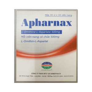 Apharnax 500mg Armephaco điều trị viêm gan, xơ gan 100 viên