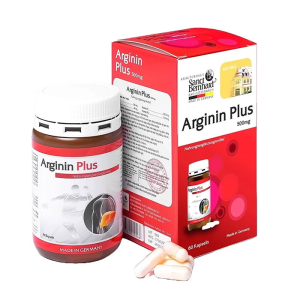 Arginin Plus 500mg Sanct Bernhard giúp bảo vệ 60 viên