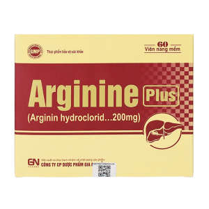 Arginin Plus Gia Nguyễn hỗ trợ giải độc gan, bổ gan hộp 60 viên