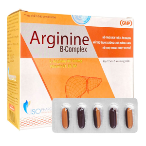Arginine B-Complex hỗ trợ tăng cường chức năng gan 60 viên
