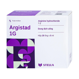 Argistad 1g Stella điều trị tăng amoniac huyết (20 ống x 5ml)