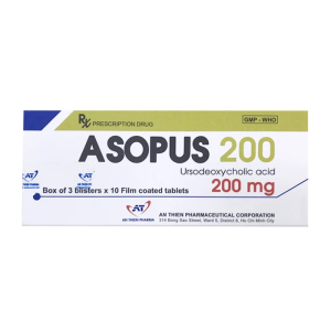 Asopus 200 An Thiên điều trị bệnh gan mật 30 viên