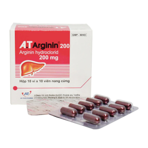 A.T Arginin 200mg An Thiên điều trị các bệnh về gan 100 viên