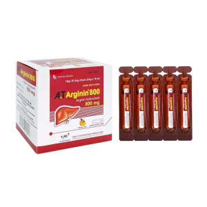 A.T Arginin 800 An Thiên điều trị duy trì tăng amoniac máu 30 ống