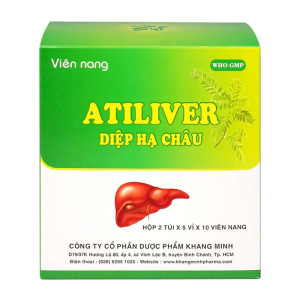 Atiliver Diệp Hạ Châu Khang Minh hỗ trợ điều trị viêm gan, tăng men gan 100 viên